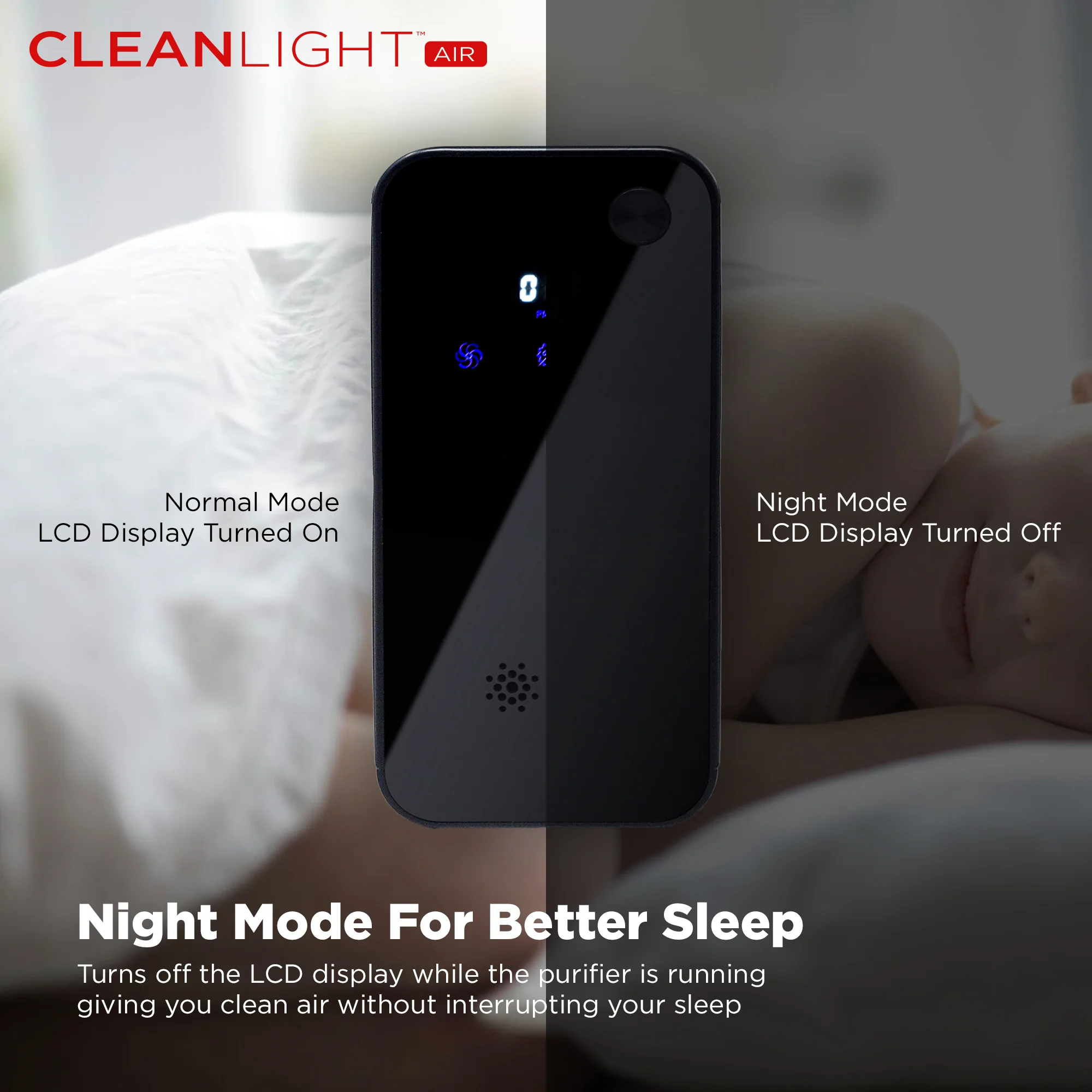 CleanLight Air XL | UV-C Light Kills 99.99% of Airborne Germs | 550 SQ FT area - Image 4