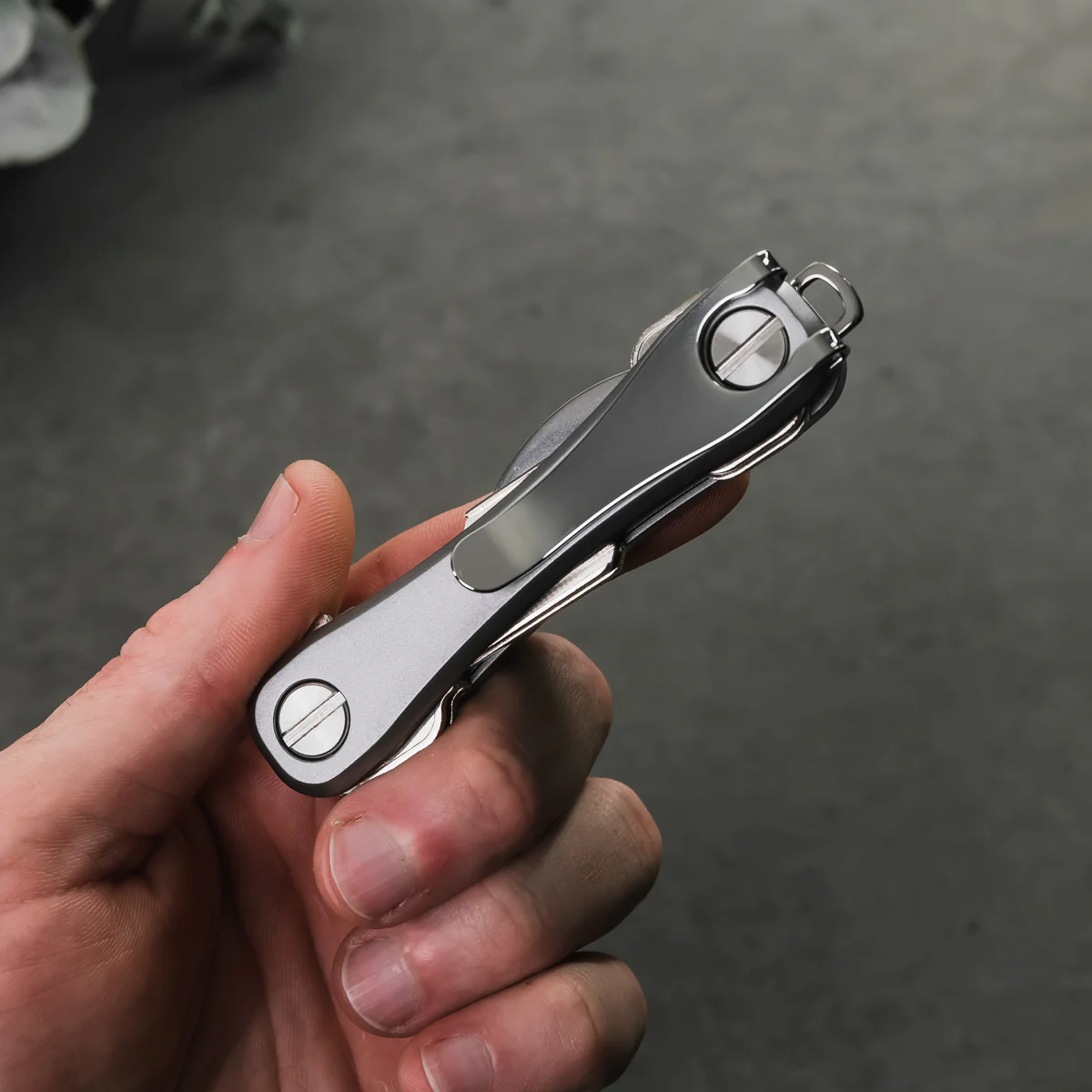 Deep Carry Pocket Clip | Keep Your KeySmart in Place | Stainless Steel - Image 5