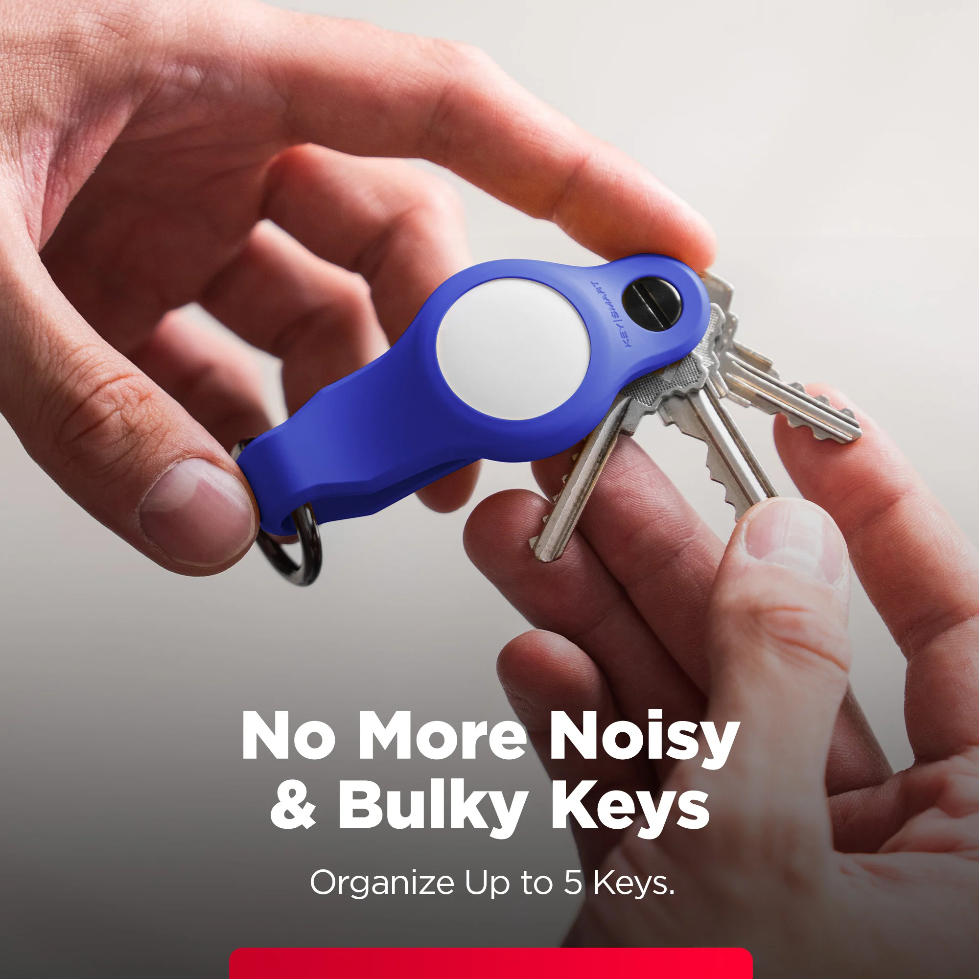 KeySmart Air FKM | Compatible With Apple Airtag | Organize Up To 5 Keys - Image 10