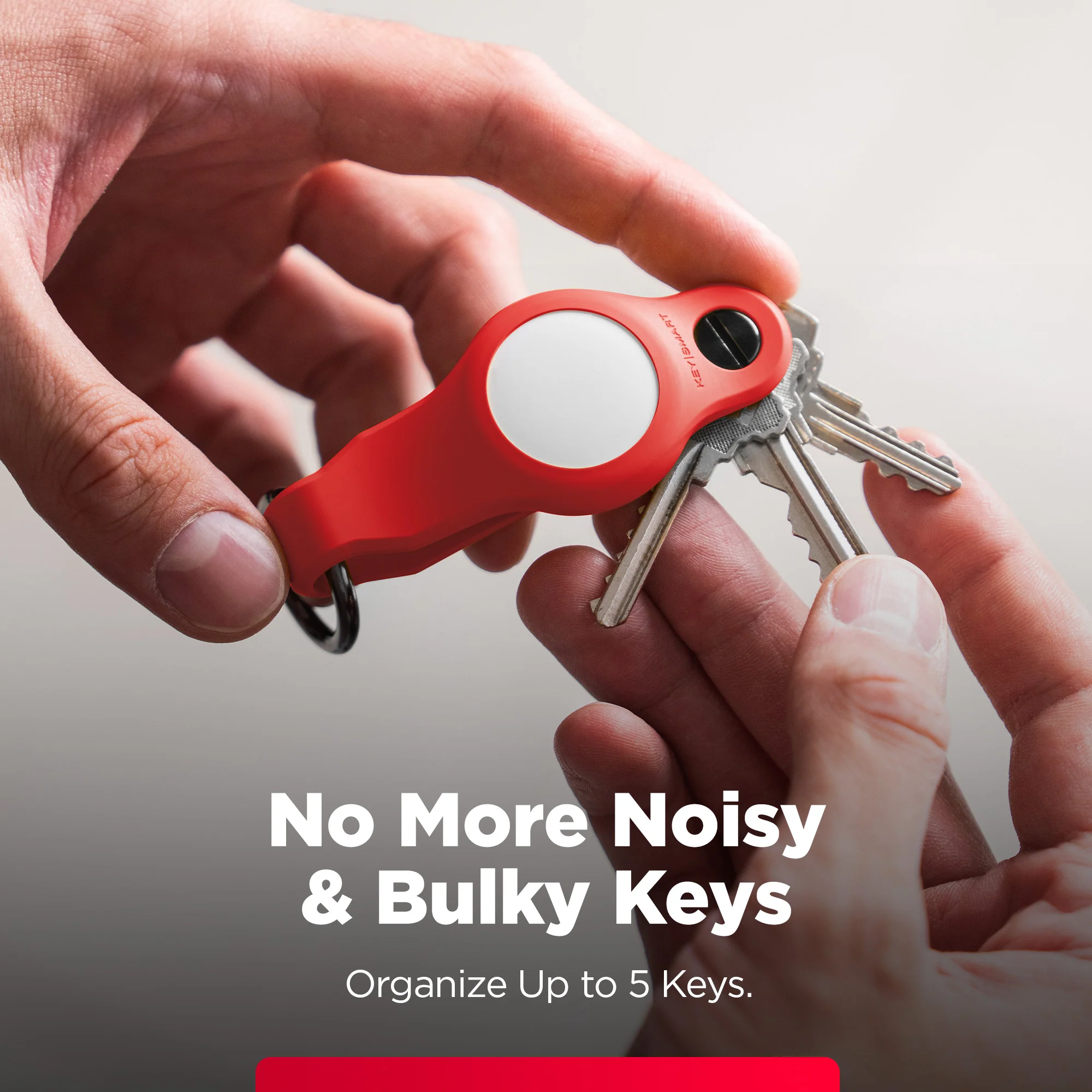 KeySmart Air FKM | Compatible With Apple Airtag | Organize Up To 5 Keys - Image 17