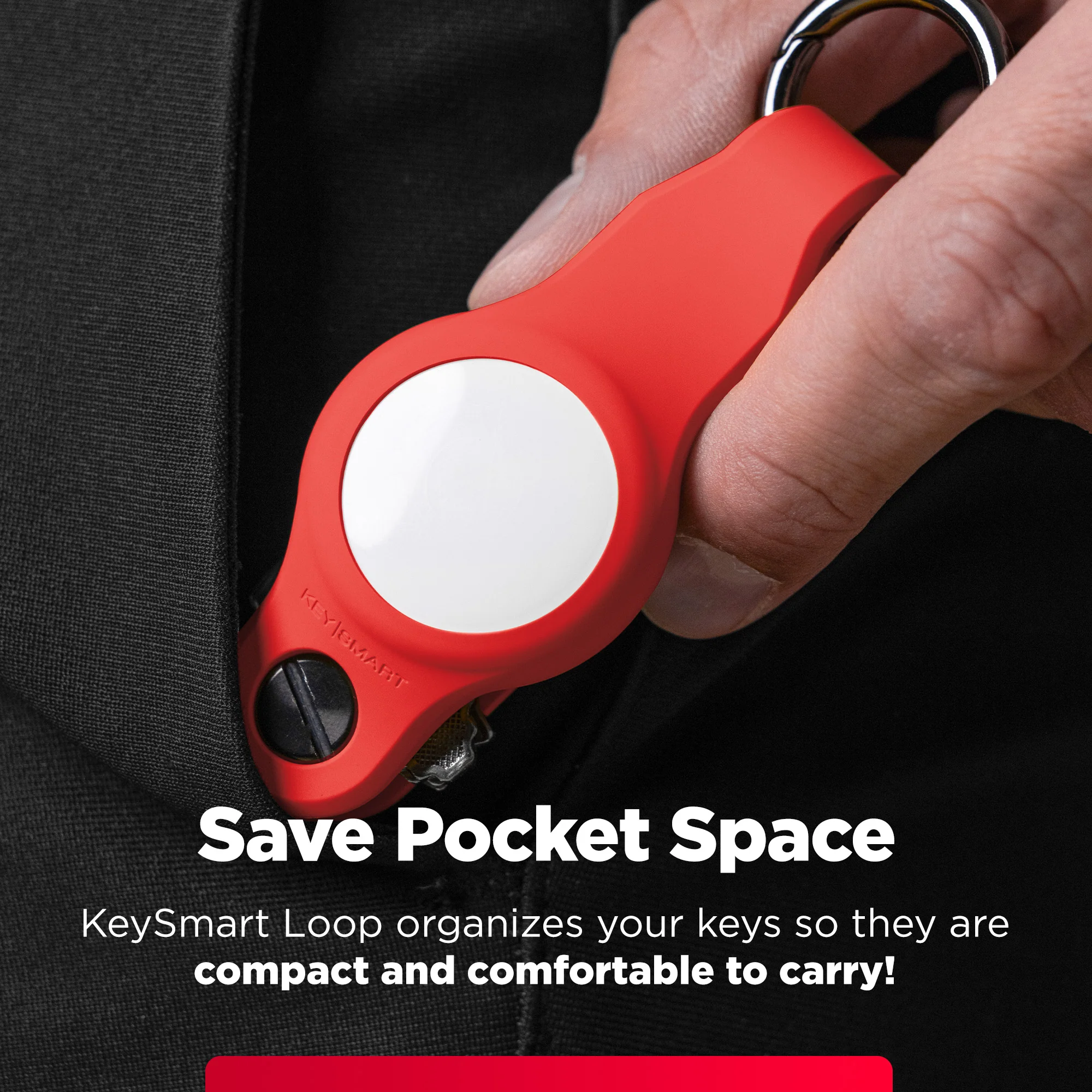 KeySmart Air FKM | Compatible With Apple Airtag | Organize Up To 5 Keys - Image 19