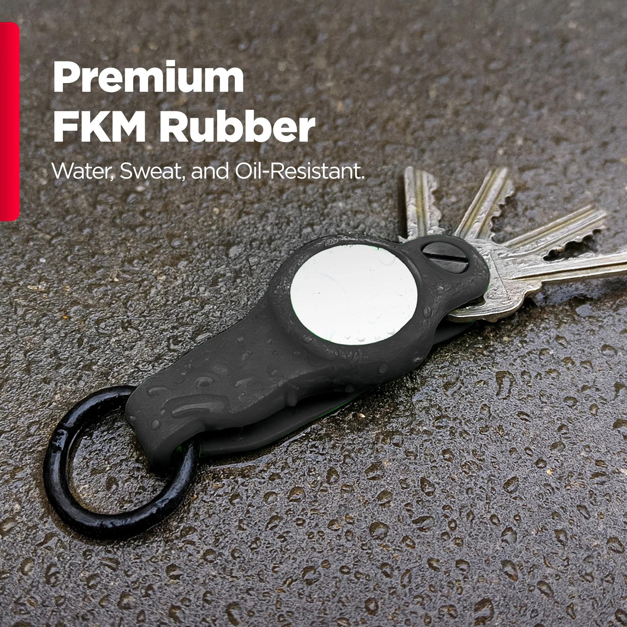 KeySmart Air FKM | Compatible With Apple Airtag | Organize Up To 5 Keys - Image 4