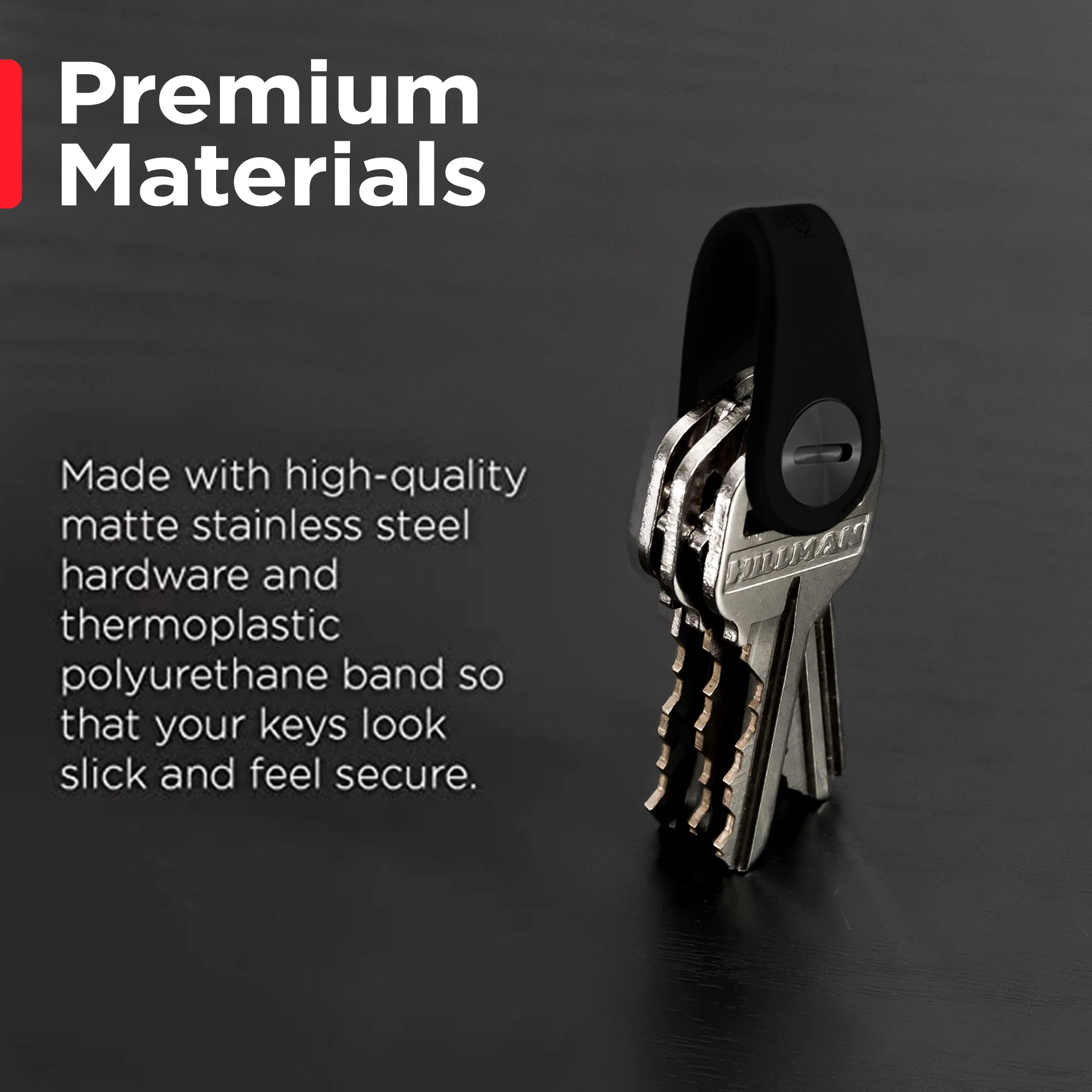 KeySmart® Mini | Holds Up to 5 Keys Plus Car Key Fob | Save Pocket Space - Image 3